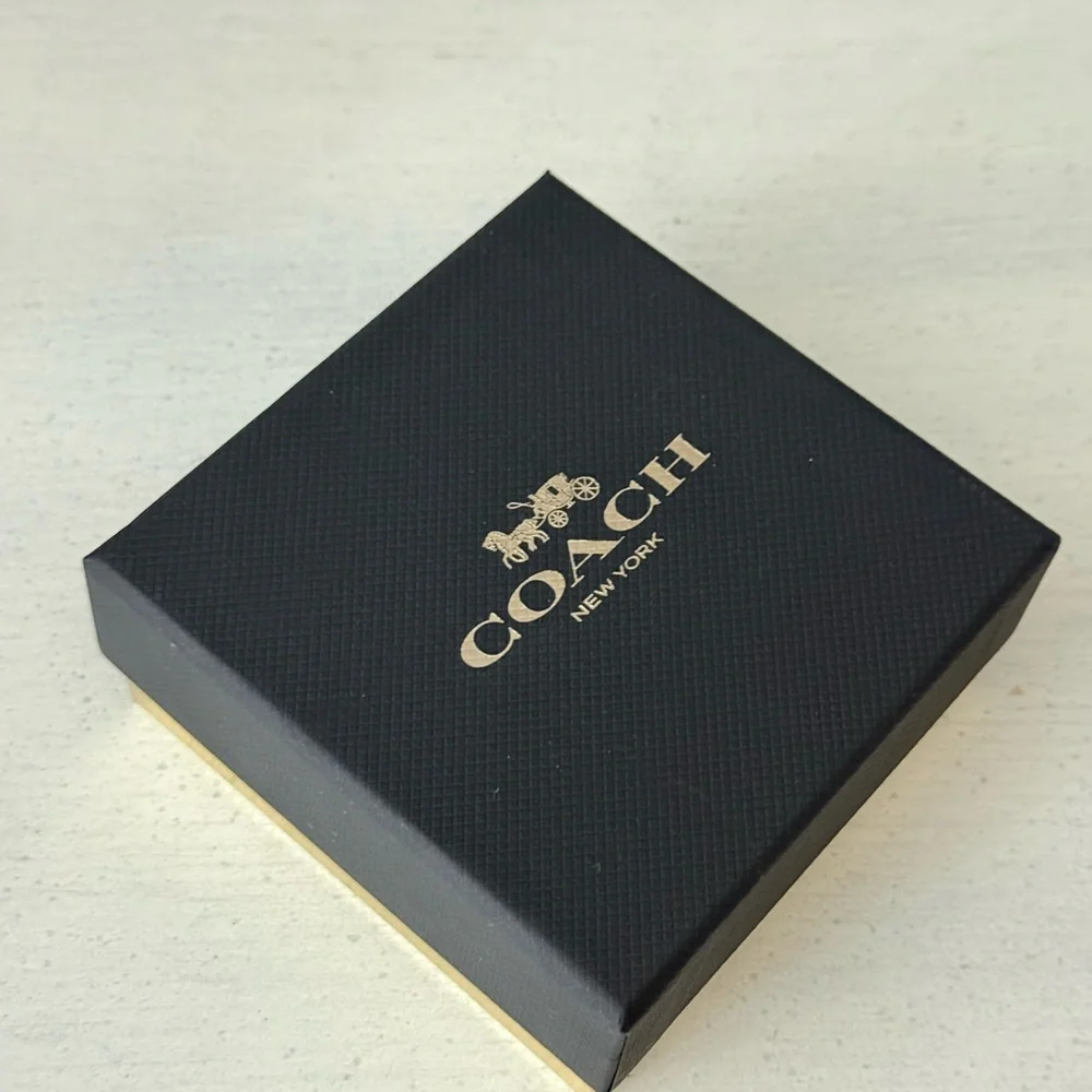 Coach Gold Anklet with Purple and Blue Accents - Picture 3 of 6